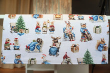 Lade das Bild in den Galerie-Viewer, 12. Tischläufer Weihnachten Weiss