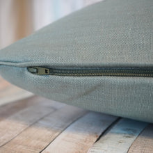 Lade das Bild in den Galerie-Viewer, 8 Grünes Kissen versteckter Reisverschluss