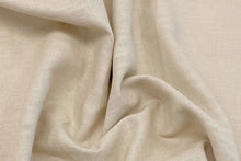 Lade das Bild in den Galerie-Viewer, Beige Tischdecke aus Leinenstoff