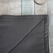 Lade das Bild in den Galerie-Viewer, Graue Topflappen Leinenstoff