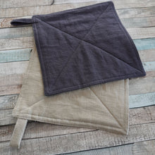 Lade das Bild in den Galerie-Viewer, Leinen Topflappen