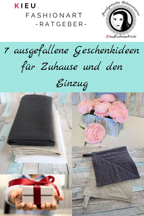 7 ausgefallene Geschenkideen für Zuhause und den Einzug