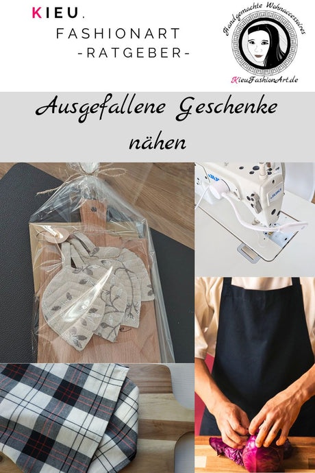 Ausgefallene Geschenke nähen - 26 Geschenkideen zum Nähen