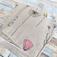 Lade das Bild in den Galerie-Viewer, 1 Untersetzer Blumen - Kieu.FashionArt
