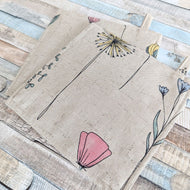 1 Untersetzer Blumen - Kieu.FashionArt