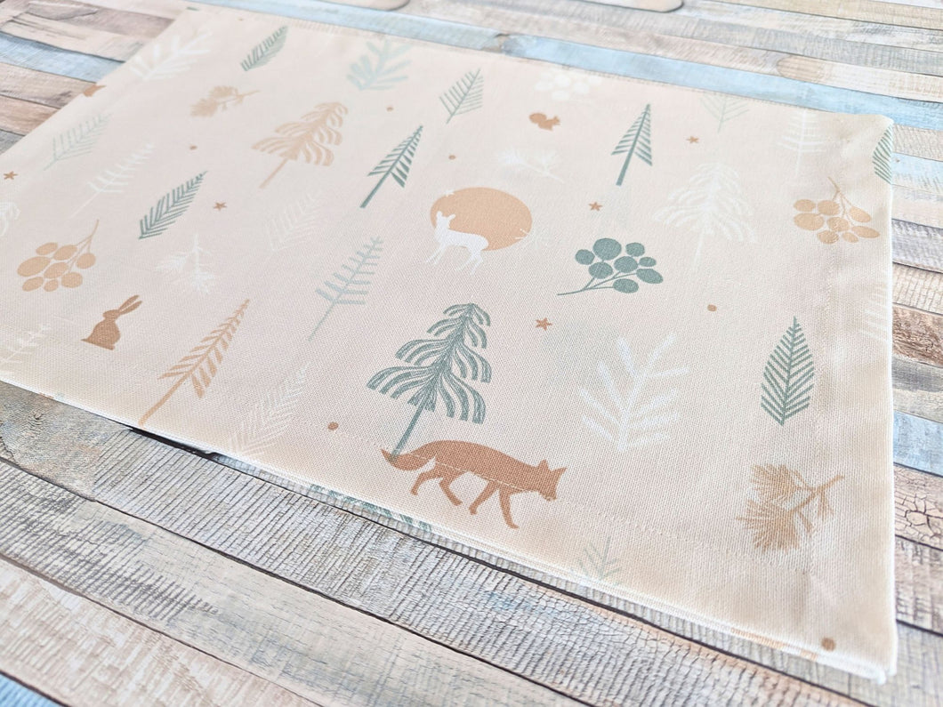 2 Platzmatte Winterwald